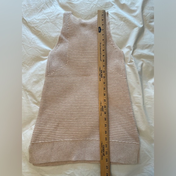 All Saints Pink Sleeveless Knitted Tank Top - Picture 5 of 5